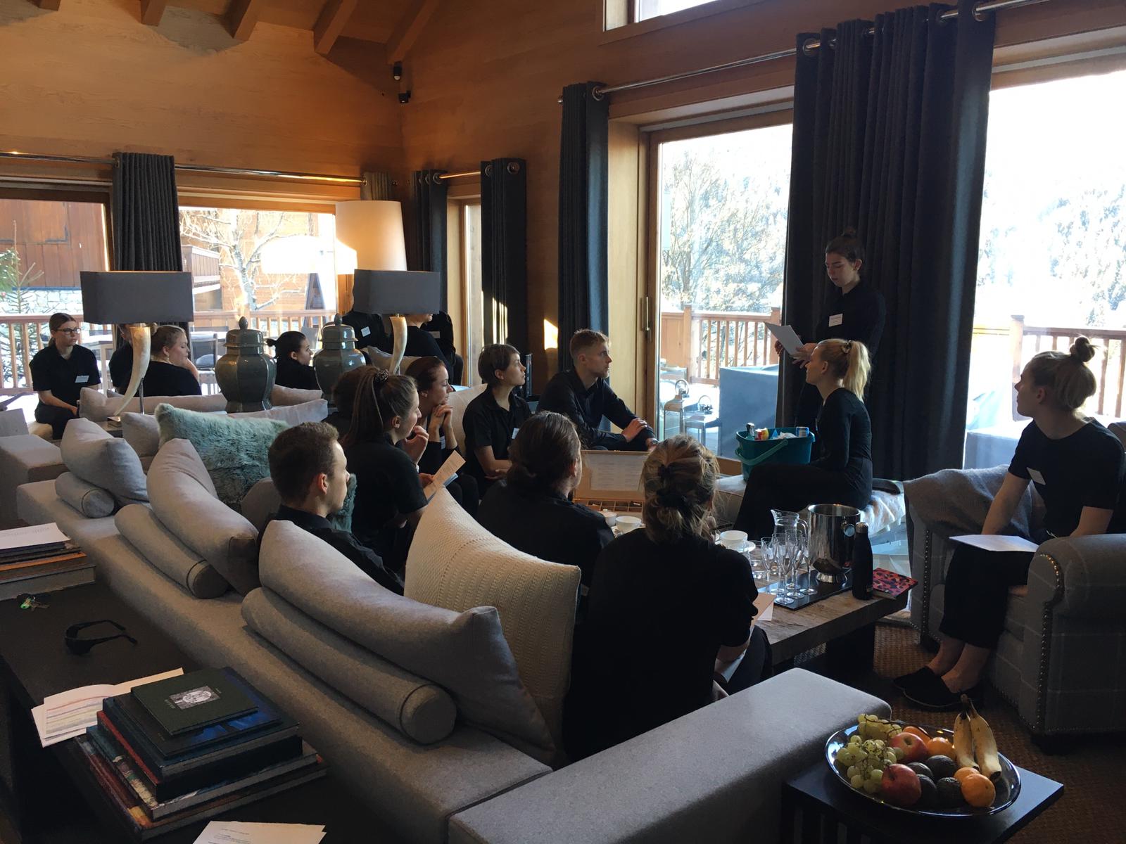 Consensio Chalets winter training