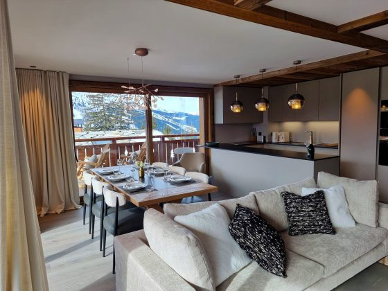 Apartment Jossane, Méribel, Consensio - Living Room