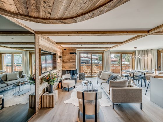 Apartment Jossane, Méribel - Consensio - Living Room