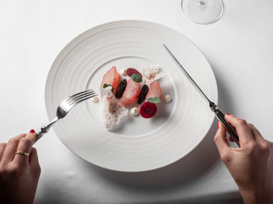 Catered chalet dining French Alps — book direct with Consensio