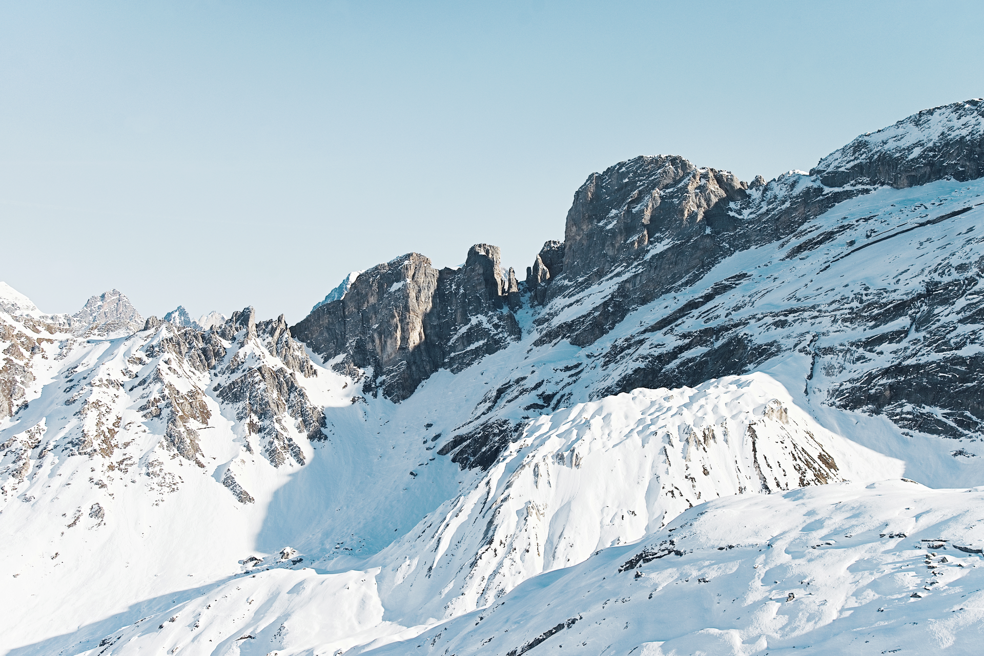 Courchevel mountaints